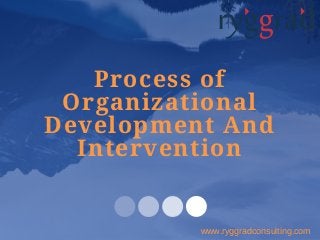 Process of
Organizational
Development And
Intervention
www.ryggradconsulting.com
 