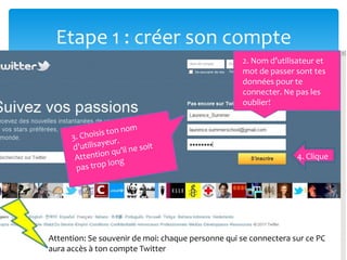 Tout ce que tu twittes pourrait être lié à ton employeur!! Bien utiliser un email auquel tu as accès!
