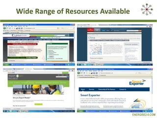 Wide Range of Resources Available

ENERGISE2-0.COM

 