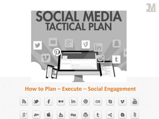 How to Plan – Execute – Social Engagement
 