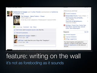 feature: writing on the wall
it’s not as foreboding as it sounds
 