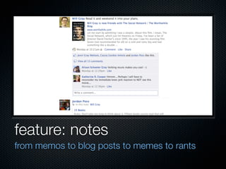feature: notes
from memos to blog posts to memes to rants
 