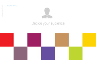Social Media Marketing 
Private and confidential CAB Studios © 
Decide your audience 
 