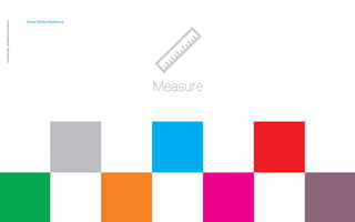 Social Media Marketing 
Private and confidential CAB Studios © 
Measure 
 