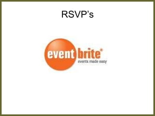 RSVP’s 