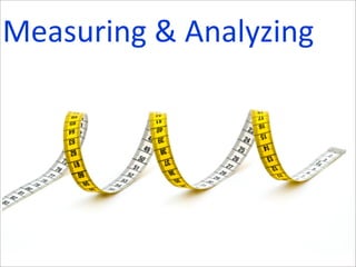 Measuring	
  &	
  Analyzing
 