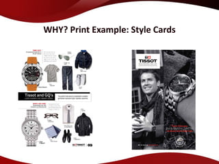 WHY? Print Example: Style Cards
 
