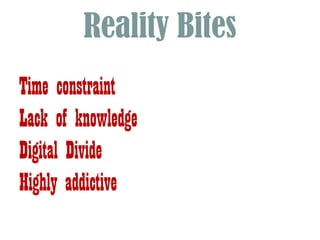 Thoughts to PonderOne size does not fit all