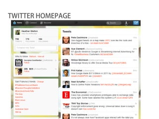TWITTER HOMEPAGE
 