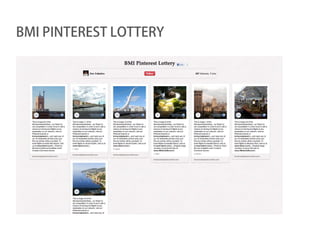BMI PINTEREST LOTTERY
 