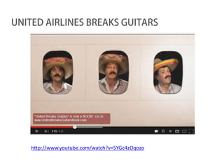 UNITED AIRLINES BREAKS GUITARS




    http://www.youtube.com/watch?v=5YGc4zOqozo
 