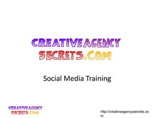 Social Media Training 