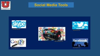 Social Media Tools
www.blogs.skype.com
www.frontpagemag.com
www.stuartjdavson.com
www.itproportal.com
www.telegraph.co.uk
 