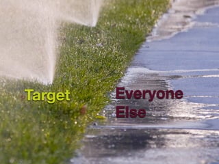 Target   Everyone
         Else
 