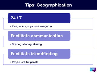 Tips: Geographication27