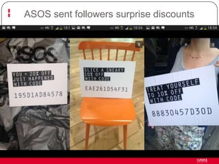 ASOS sent followers surprise discounts

@cedricspeak

 