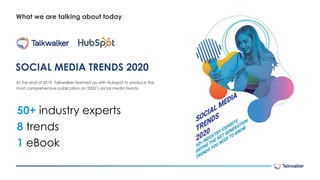 Top social media trends for 2020 with Matt Navarra
