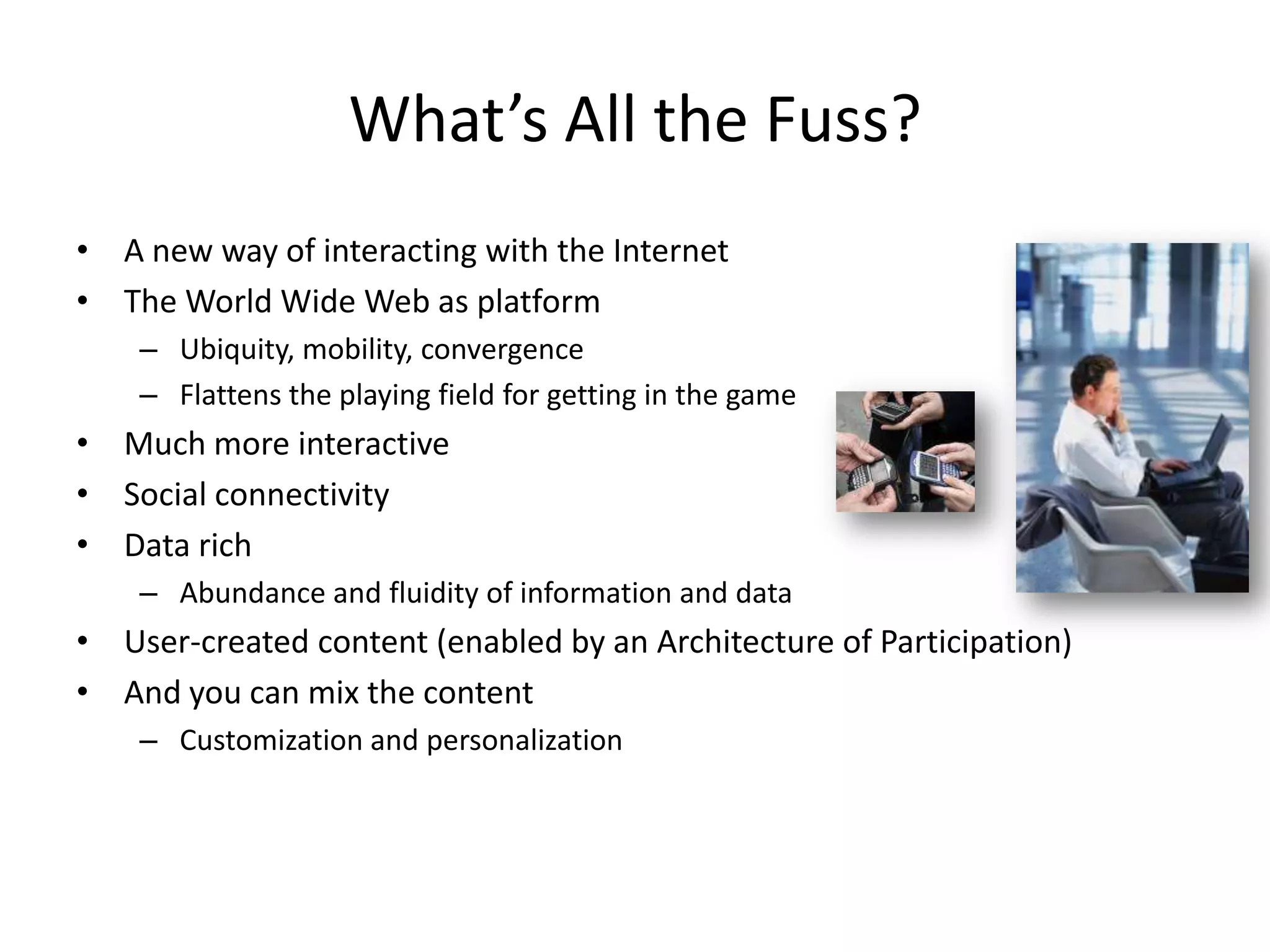 What does Web 2.0 meanto2006