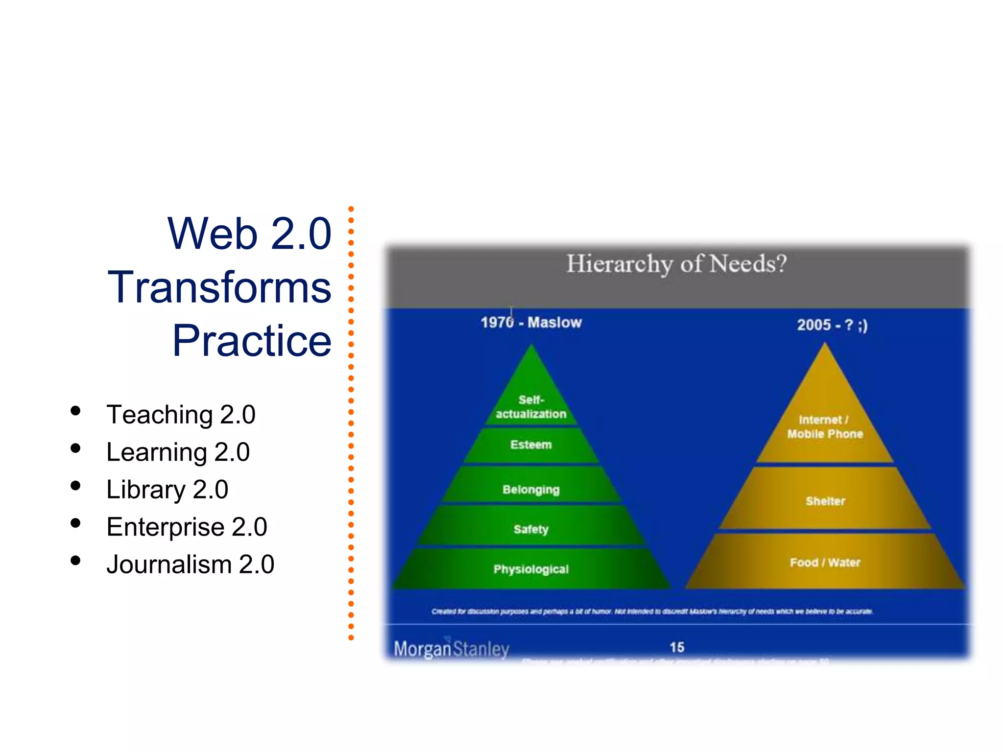 Web 2.0Social SoftwareCMCWeb 2.0 includes a broad range of web technologies, services, and tools, and refers to a renewed pattern of web technology adoption and innovation.Dabbagh, N., & Reo, R. (in press). Back to the future: Tracing the roots and learning affordances of social software. In M.J.W. Lee and C. McLoughlin (Eds.), Web 2.0-based  e-Learning:  Applying social informatics for tertiary teaching. Hershey, PA: IGI Global (formerly Idea Group, Inc.).Social software is a subset of Web 2.0 and a continuation of older computer-mediated communication (CMC) tools such as IM, newsgroups, groupware, and virtual communities (Alexander, 2006; Rheingold, 2003, ¶4). 