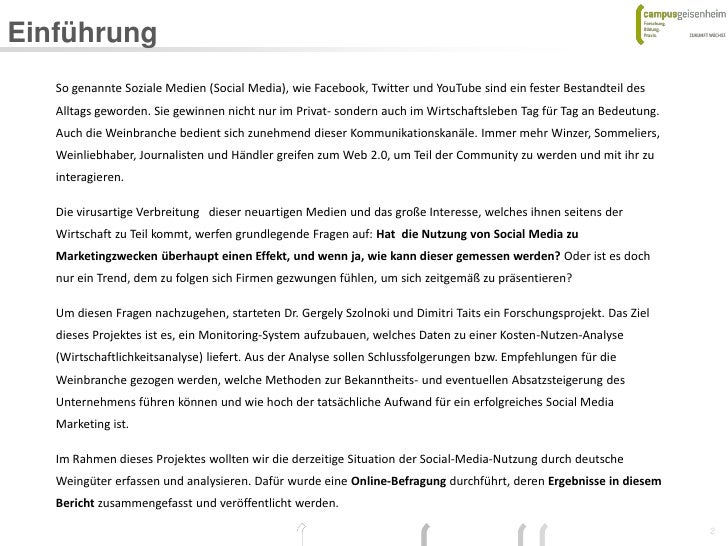 Social Media Nutzung Deutscher Winzer Und Weinguter 11
