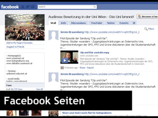 Facebook Seiten 