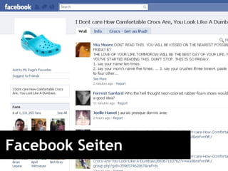 Facebook Seiten 