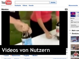 Videos von Nutzern 