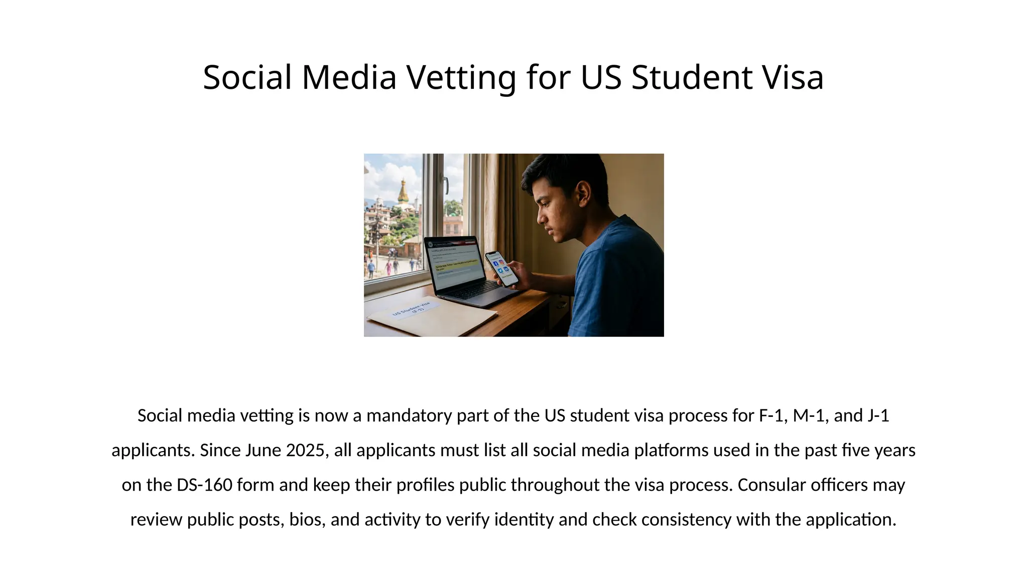 Social Media Vetting for U.S. Student Visa 2026 - Complete Guide
