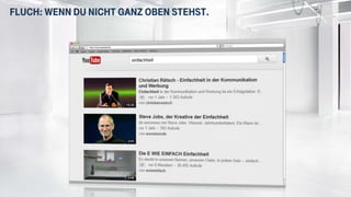 Fluch: Wenn du nicht ganz oben stehst.Fluch: Wenn du nicht ganz oben stehst.
 