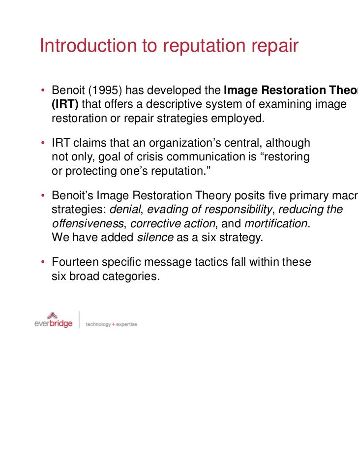 Everbridge inar Reputation Repair