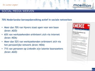 65% van werkzoekenden oriënteert zich via internet (bron: NOA)