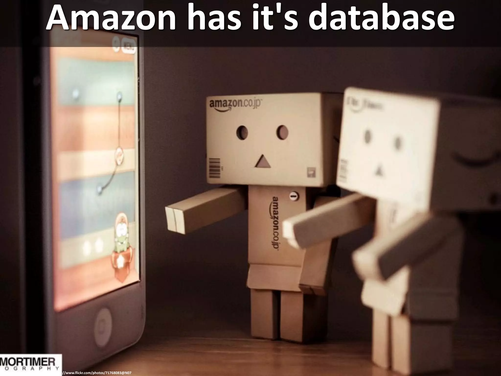 Amazon has it's database
cc: Ben Mortimer Photography - https://www.flickr.com/photos/71768083@N07
 
