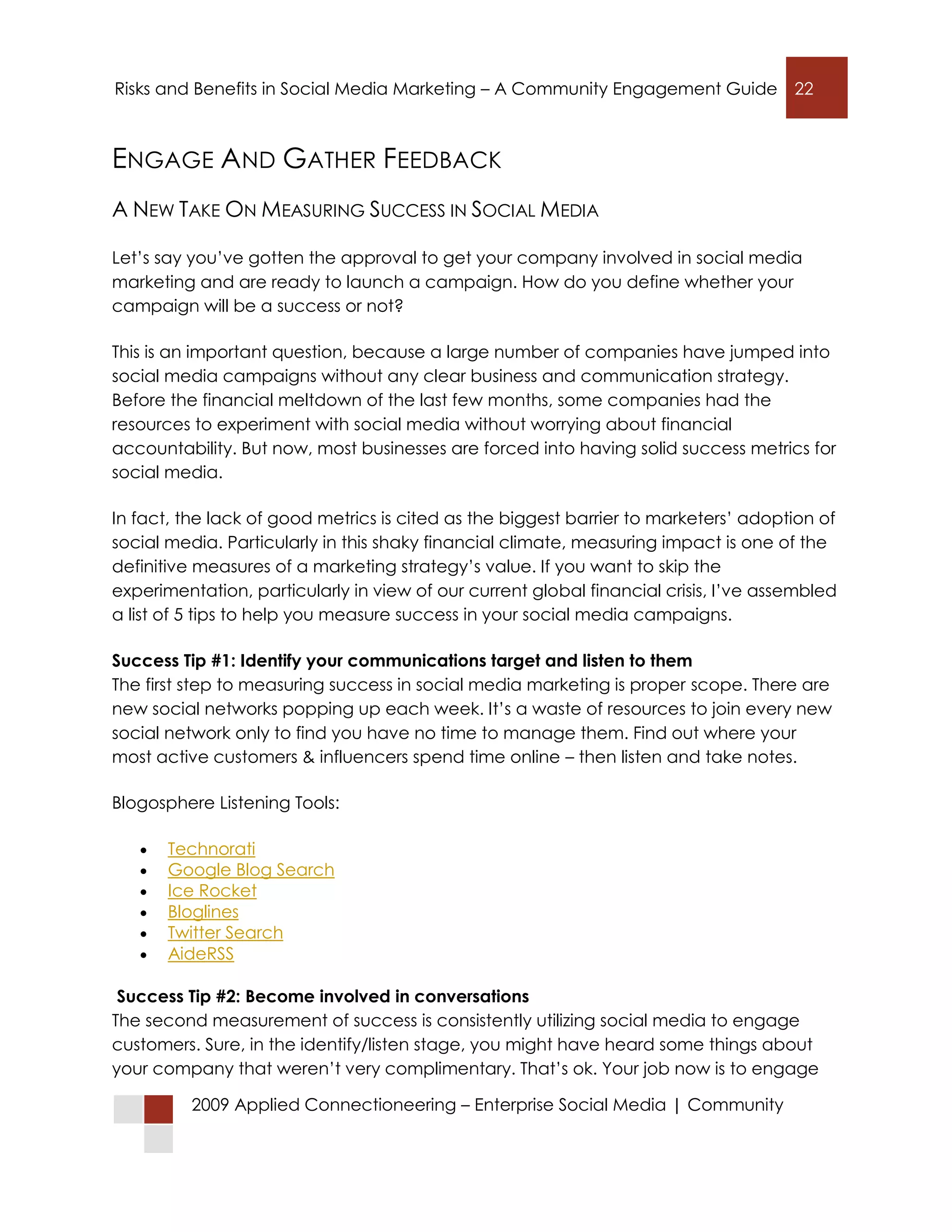 Connecting with Customers in Social Networks: Risks and Benefits