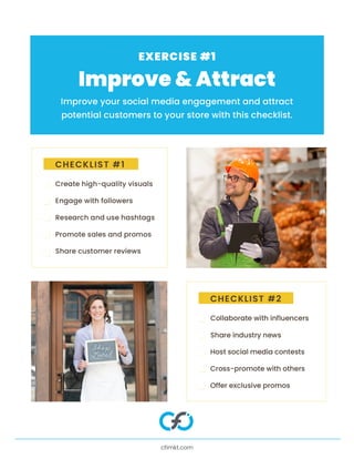Social Media Workbook by CFI Downloadable PDF