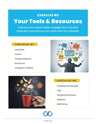 Social Media Workbook by CFI Downloadable PDF