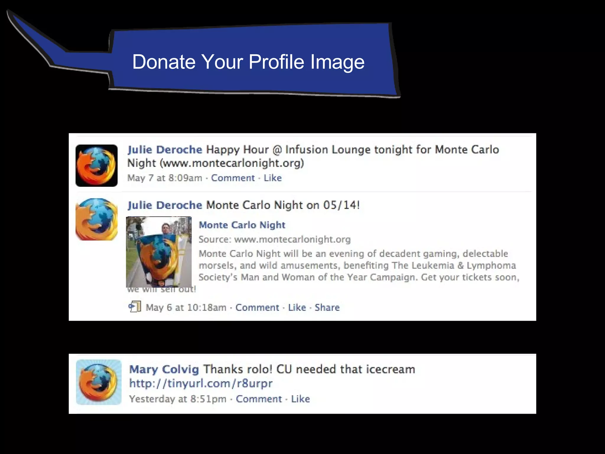 Donate Your Profile Image 