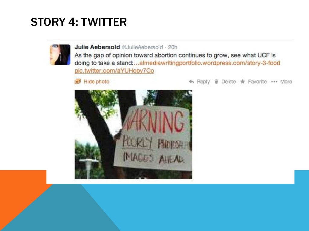 Media portfolio essay picture