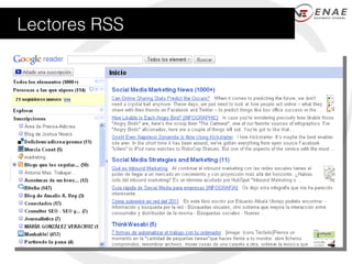 Lectores RSS 