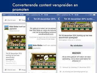 Converterende content verspreiden en
promoten
©Copyright2009-2010–BudecoB.V.
 