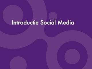 ©Copyright2009-BudecoB.V.
Introductie Social Media
 