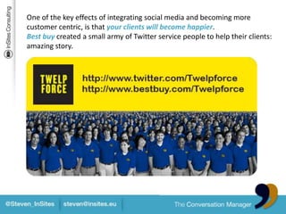 ben & Jerry’screated a brand fan community. It givestheir fans the opportunity tothinkaboutinnovationsfortheirfavorited brand. This is a structural way of collaboration.