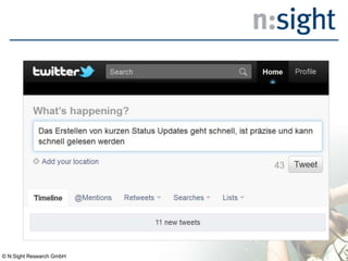 © N:Sight Research GmbH
 