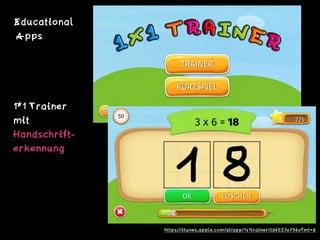 http://itunes.tugraz.at/series/iphone
MatheMemory
Learning Games 
(http://app.tugraz.at)
 
