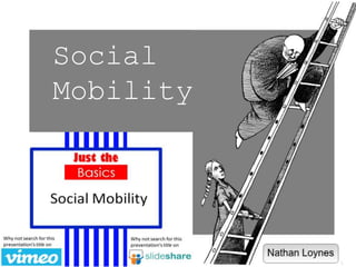 Social
Mobility
 