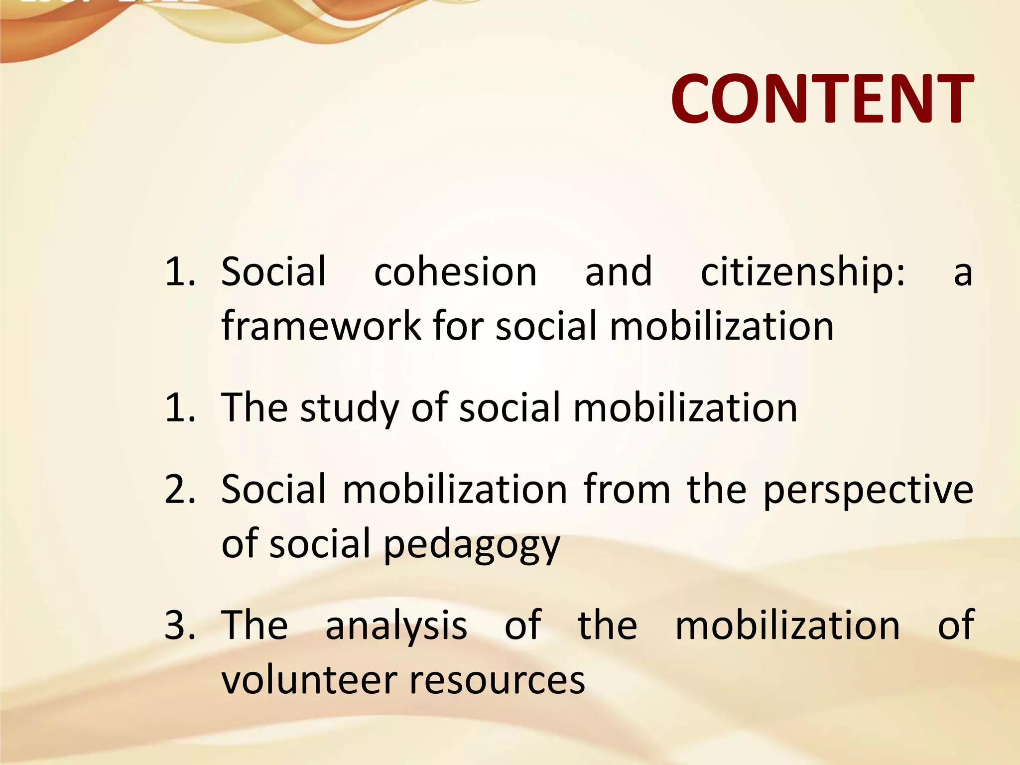 Social mobilization | PPTX
