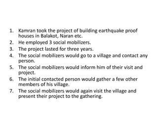 Social Mobilization - A Conceptual Understanding - Imran Ahmad Sajid | PPTX