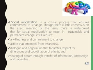 Social mobilization sklls | PPTX
