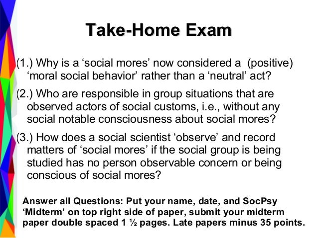 Social Mores The Term Is Defined Sociology 101