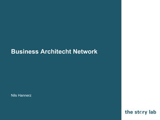 Business Architecht Network Nils Hannerz 