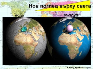 вода въздух W.Pekny, Plattform Footprint Нов поглед върху света 
